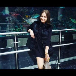 Real Fur Vest (leather and fur)